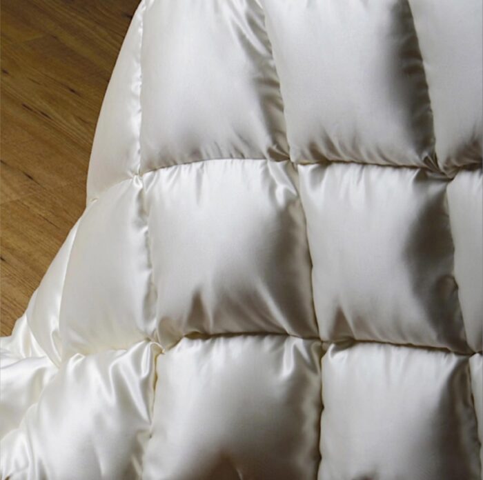 Silk Covered Down Proof Comforter The Bubble Bee Bedding Collection